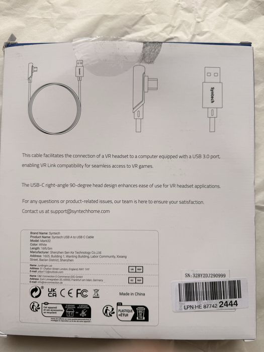 Cablu usb a to usb c