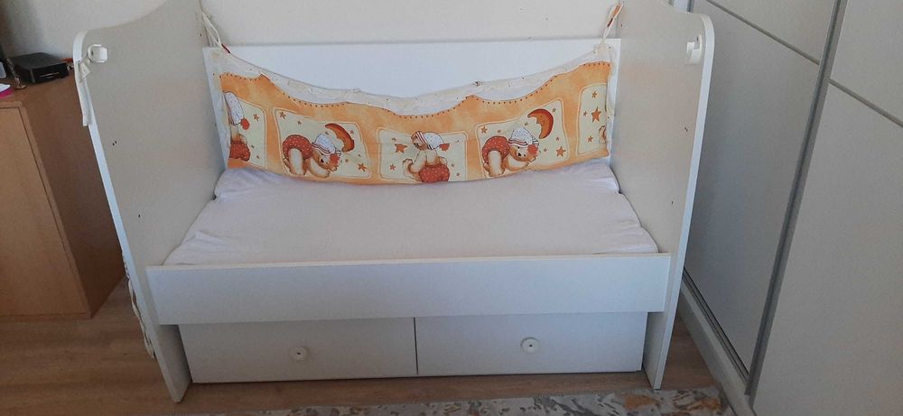 Легло люлка + матрак, обиколник и др