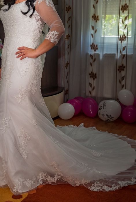 Rochie de mireasă tip sirenă