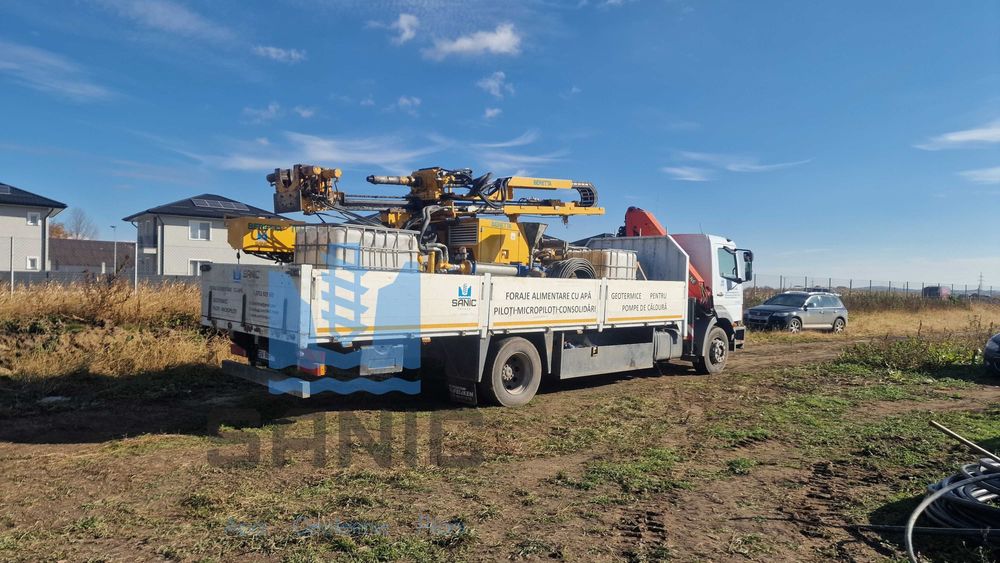 Foraje :Puțuri Apă,Foraje Geotermale,Micropiloți