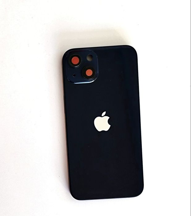 Carcasă spate (capac baterie) iPhone 13, neagră, fără butoane volum și silent