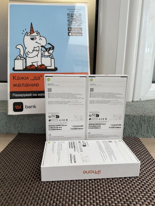 НОВИ!ЛИЗИНГ*88лв/м iPhone 17 Pro Orange Silver BLUE айфон 17 про