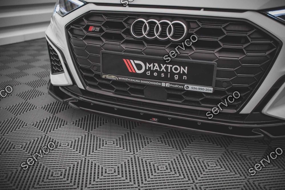 Prelungire bara fata Audi S3 A3 S-Line 8Y 2020- v3 - Maxton Design