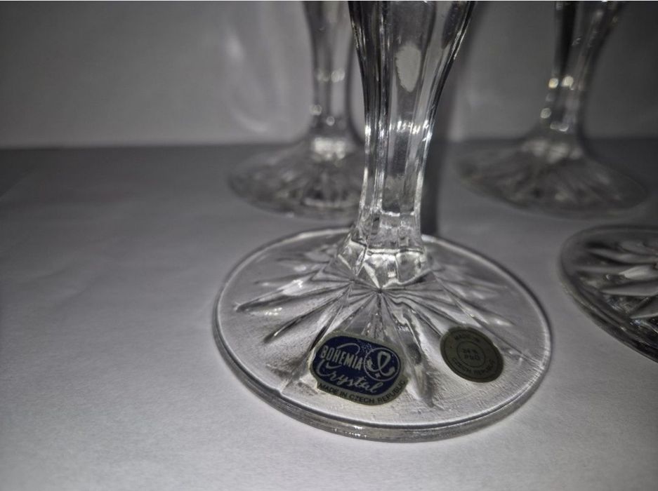 Set 4 pahare Crystal de Bohemia Cehia