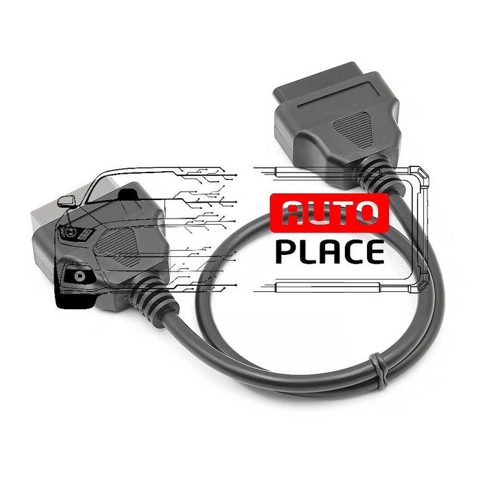 Кабел / Преходник / Адаптер за Nissan 14 Пина Pin Нисан Delphi Autocom