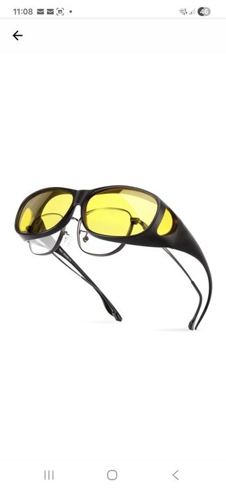 Ochelari de noapte polarizați Bloomoak Protecție anti-orbire UV 400 pe