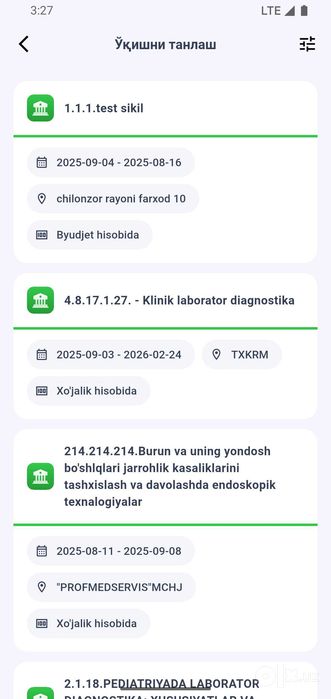 Mobil ilovalar ishlab chiqish xizmati (Android / iOS)