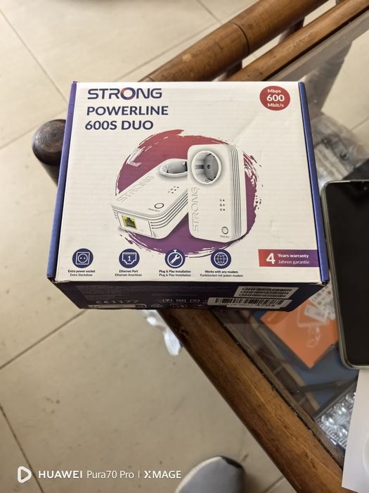 Адаптерен комплект Strong, Powerline, Wi-Fi 600s Duo, 300 Mbit/s, 2404
