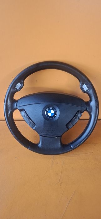 Спортен волан мултифункционален с въздушна възглавница (Airbag)BMW 7-ма серия E65 E66 Facelift Фейслифт