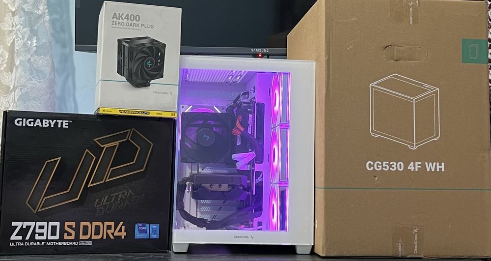 Новый мощный игровой компьютер I5-12400F, 3070 Акция!