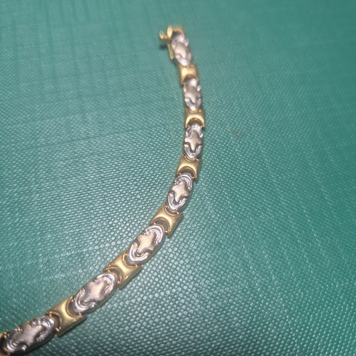 Ожерелье с браслетом 750 Италия