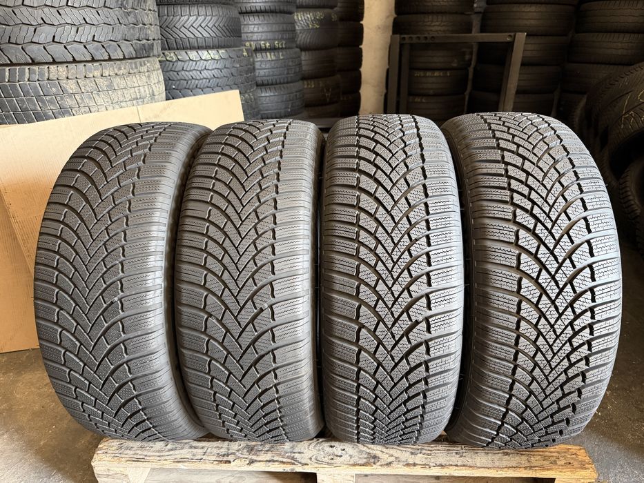 4 anvelope iarna 215/55/18 , Bridgestone , DOT 2023 , 6-8 mm !
