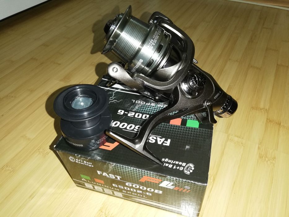 Set 4 Mulinete FL FAST 6000B 9+1 cu Baitrunner