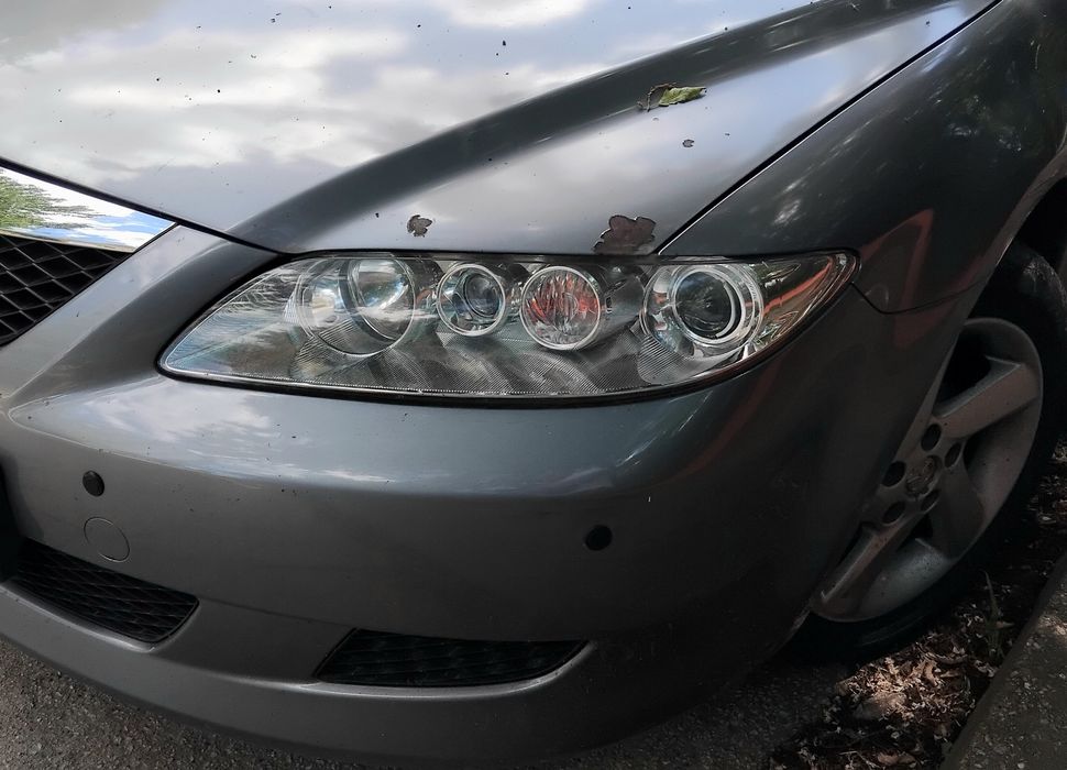 Оригинални Ксенонови Фарове за Mazda 6 (2002-2007) GG / GY – OEM с лупи .