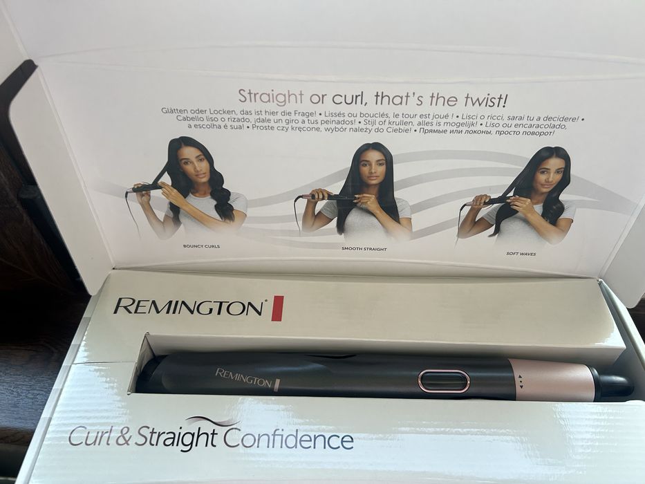Преса за коса Hair straightener REMINGTON CURL & CONFIDENCE S6606