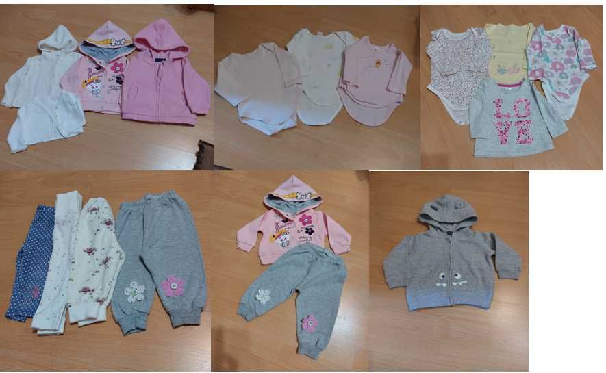 Lot haine fetita 68/74