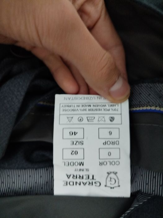 Kastyum shim 46 razmer