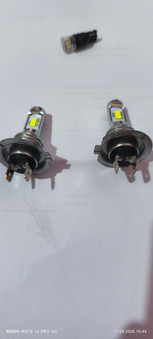 Лед крушки h7 комплект/  led h7