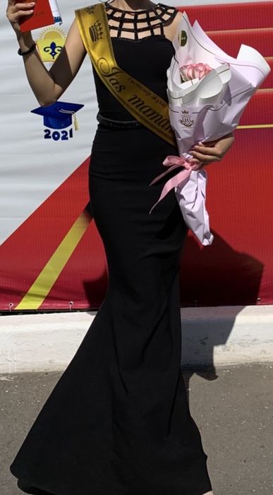 Вечернее платье рыбка