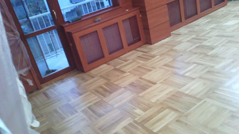 Безпрахово циклене на паркет и дюшеме Велико Търново