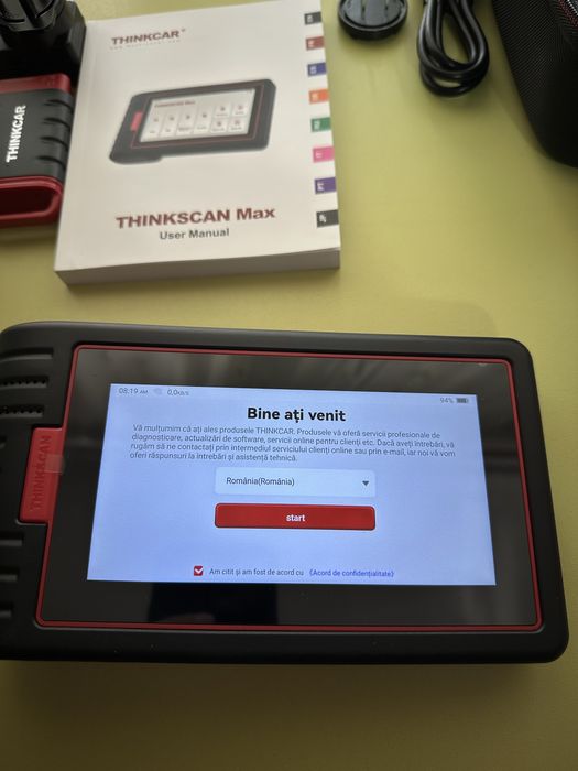 Tester auto profesional THINKCAR Thinkscan Max 2