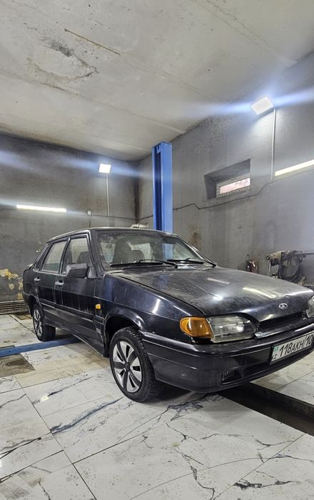 Ваз 2115 чёрный.