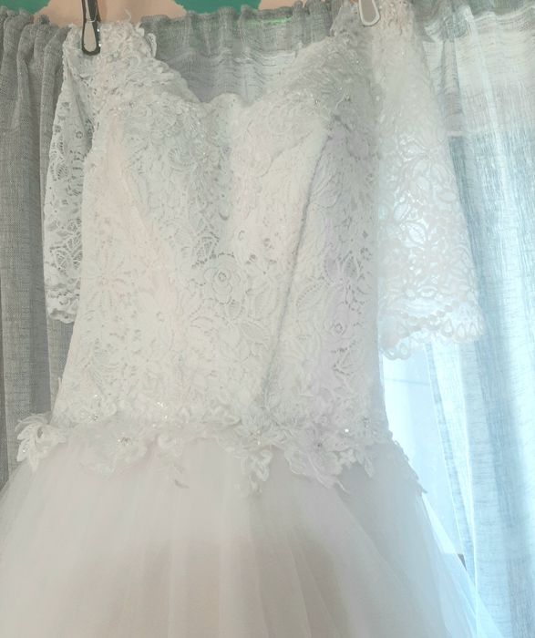 Vând 2 rochii de mireasa mătase naturală!