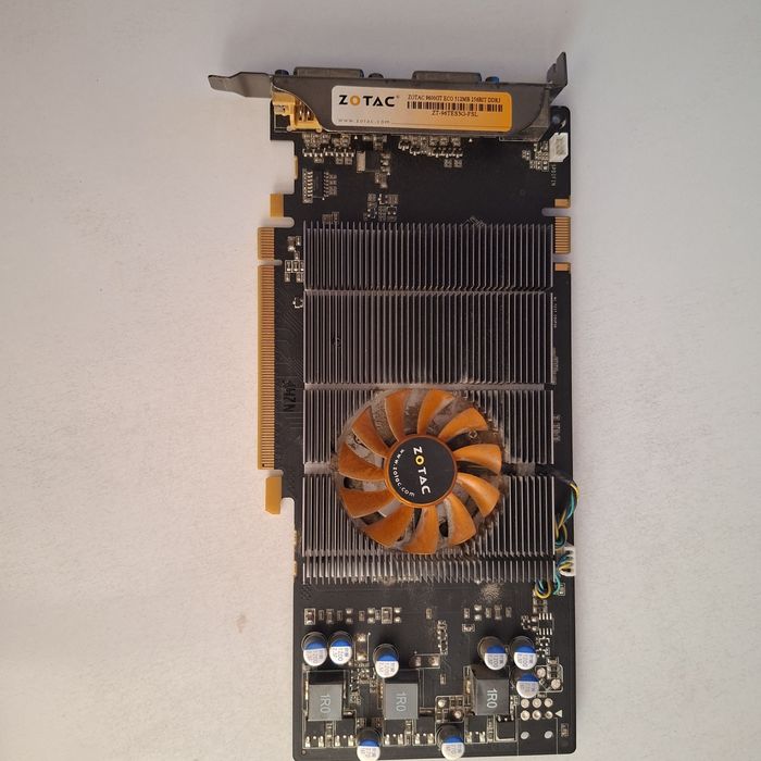 Видеокарта NVIDIA GeForce 9600 GT (рабочая, обслужена)