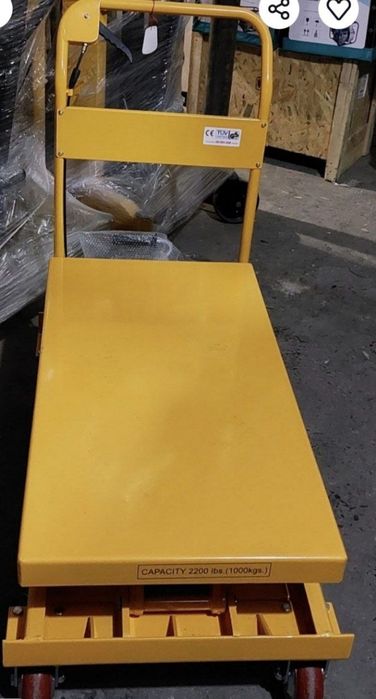 Транспалет тележка подъёмник штабелер telejka podyomnik transpalet