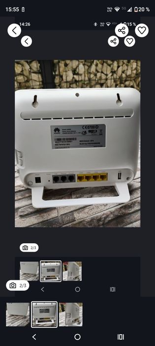 Router Huawei HG658 in stare buna.