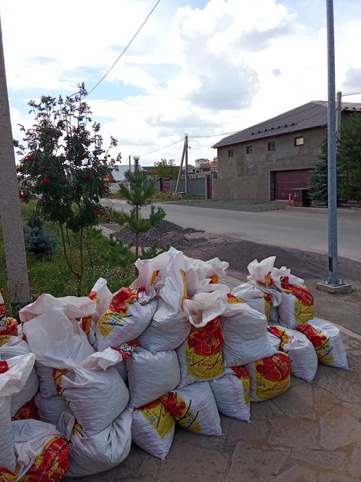 Щебень балласт песок