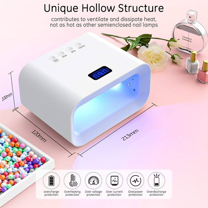 150W UV LED O'vinna лампа за нокти