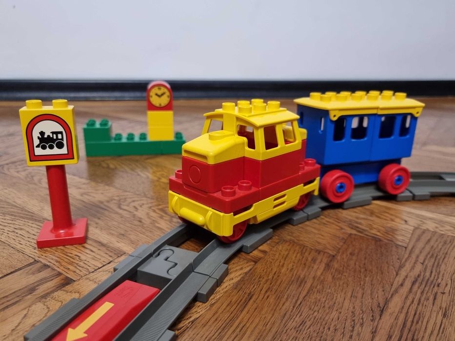 Tren lego duplo 2741, trenulet cu sine vintage