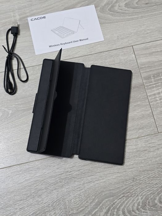 Tastatură Bluetooth CACOE mini, pliabilă, cu suport telefon