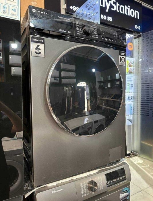 Стиральная машина Immer 6 Кг Новинка 2025! Полная гарантия 10 лет!