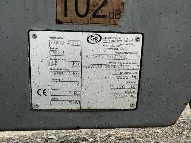 Pompa sapa Brinkmann MIXMAN D4BS