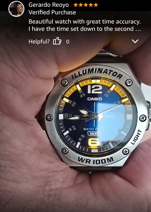 Casio Illuminator Resin 100 M