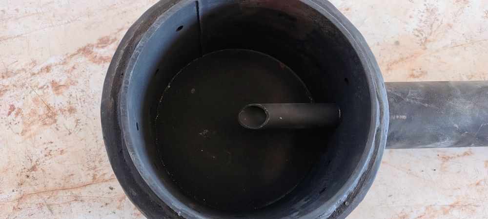 Centrala pe ulei uzat sau lemne