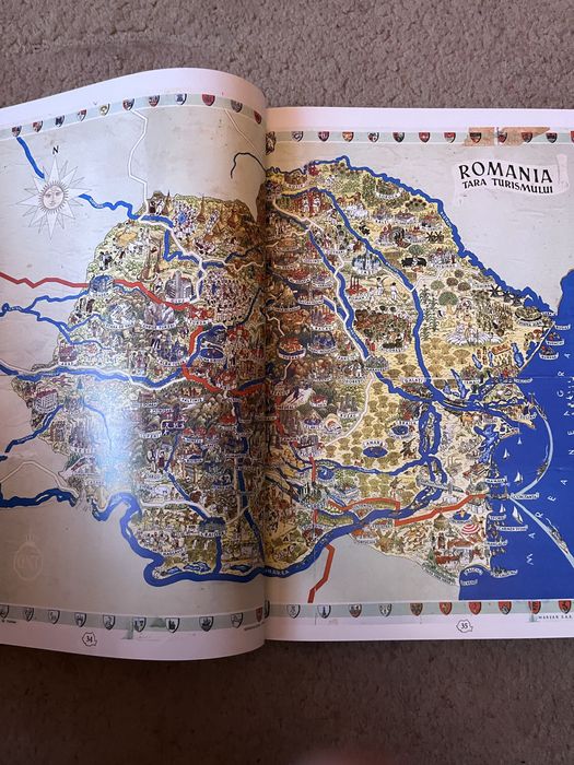 România - album monografic în 4 limbi