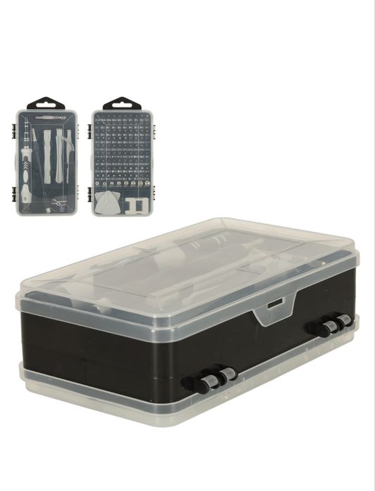 Kit surubelnite profesionala de precizie, 115 elemente