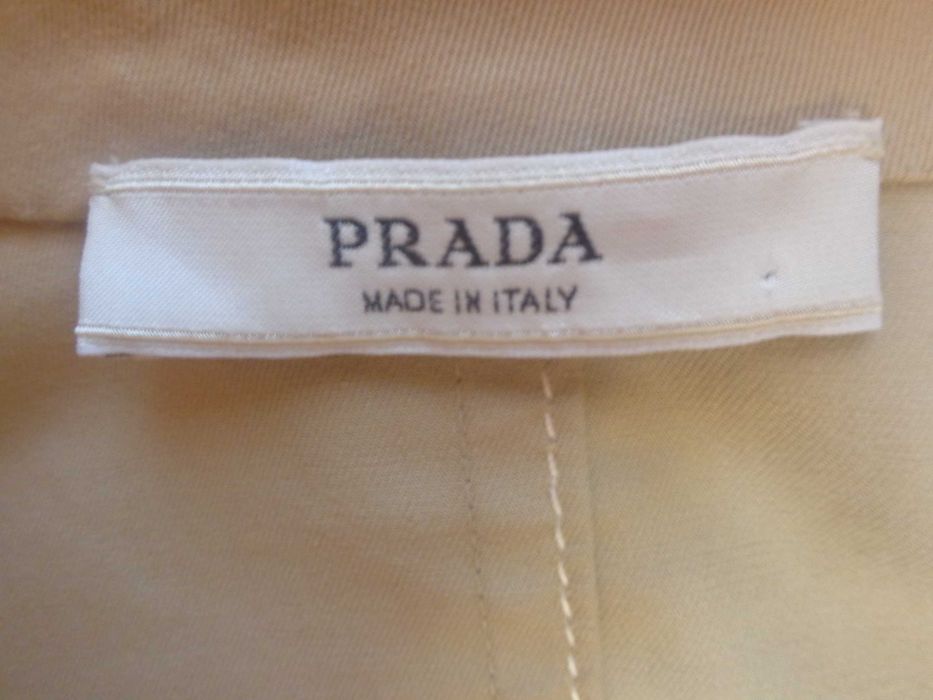 Sacou bej PRADA bumbac marimea 44