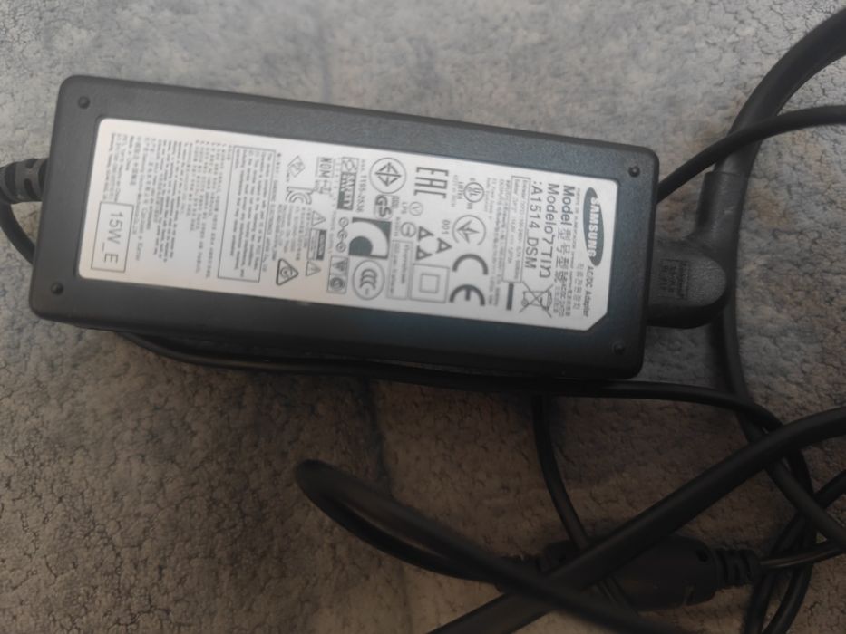 Блок питания оригинал Samsung для ноутбука или монитора моноблока