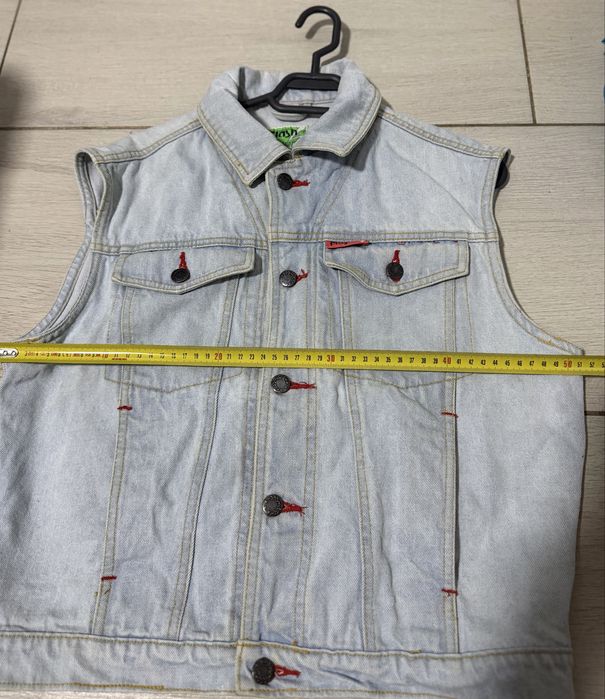 Signed Bayern Munich Patchwork Denim Vest