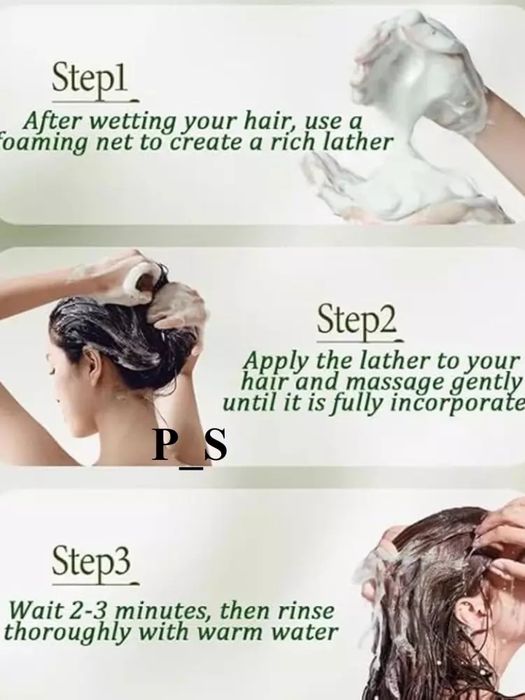 Soch ustiraedigan yashil savun