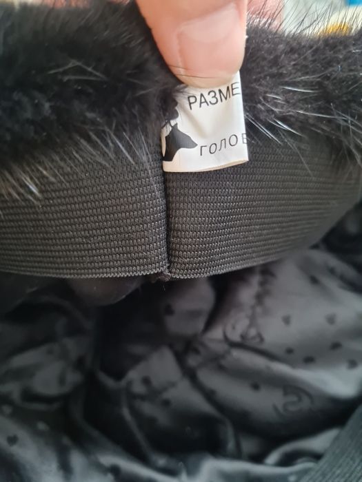 Шапка норка, женская