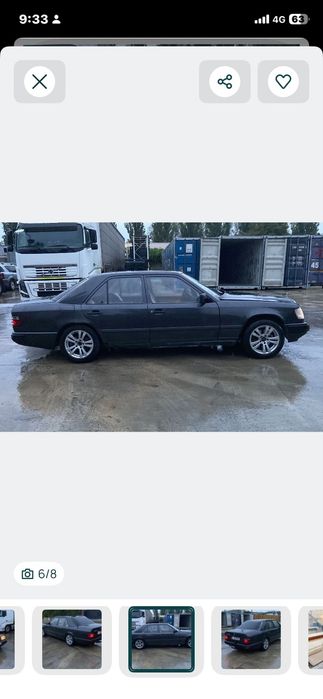 Mercedes W 124 fabricație 1985