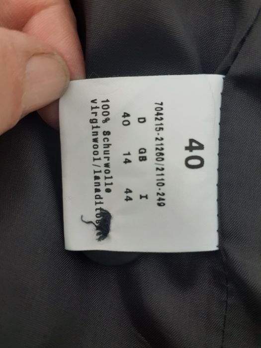 Дамско сако,вталено, делово.Vogue,черно, 40 размер