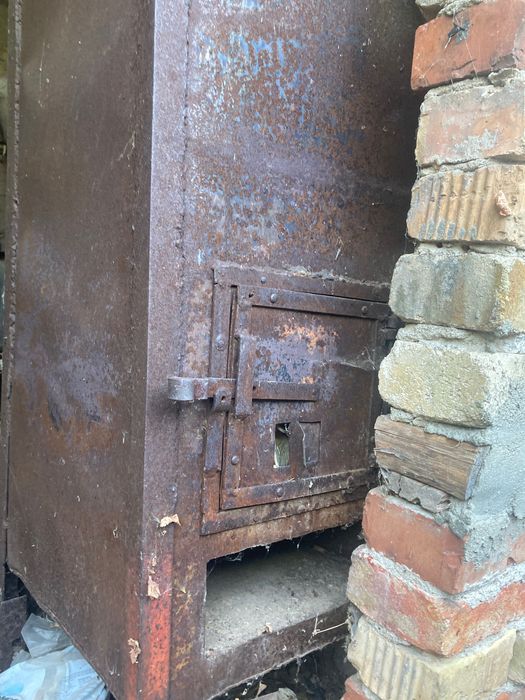 Печка  направена за отопление на парник