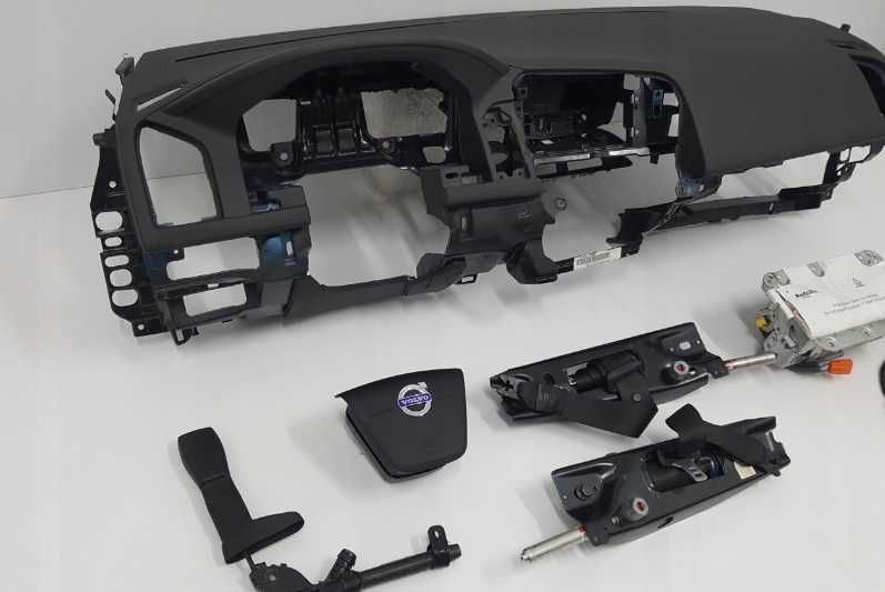 Volvo XC60 2008 / 2013 kit airbag / plansa de bord / set centuri