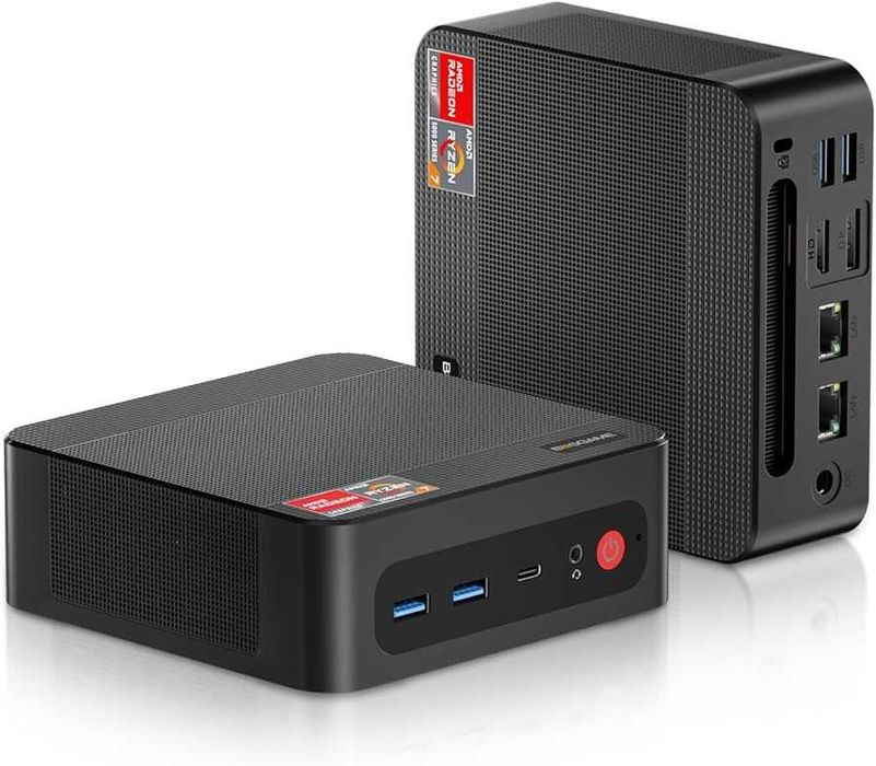 Игровой MiNi PC BOSGAME AMD Ryzen 7-5825U озу16гб 512 ssd